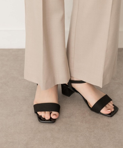 RODE SKO（ロデスコ）の「『MADE IN JAPAN』5.5センチストラップサンダル（サンダル・レディース・ブラック/グレー/グリーン・36/37/38）」の8枚目の写真