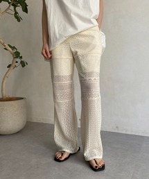 CAPRICIEUX LE'MAGE | パッチワークレースパンツ(その他パンツ)