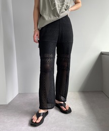 CAPRICIEUX LE'MAGE | パッチワークレースパンツ(その他パンツ)