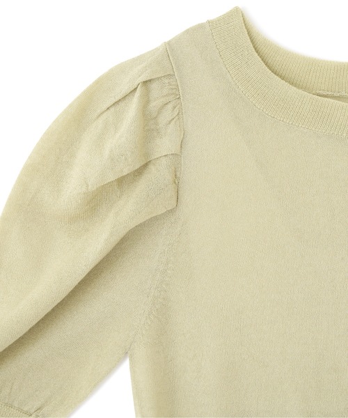 PROPORTION BODY DRESSING（プロポーションボディドレッシング）の「シアーラメ２Ｗａｙニットプルオーバー / 1212170902（ニット/セーター・レディース・ライトグリーン/パープル/ブルー・FREE）」の7枚目の写真