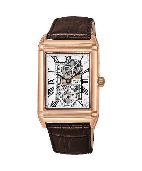 SONNE(ゾンネ)の「SONNE/ゾンネ×ハオリ H021 腕時計 H021PGBR メンズ(アナログ腕時計・メンズ・ブラウン・FREE)」の9枚目の写真