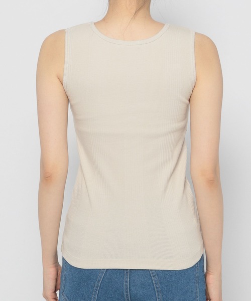 niko and...（ニコアンド）の「ルームDRY抗菌カップタンクトップ（タンクトップ・レディース・ブラック/ブラウン/アイボリー/チャコール/ピンク/オレンジ・MEDIUM/LARGE）」の22枚目の写真