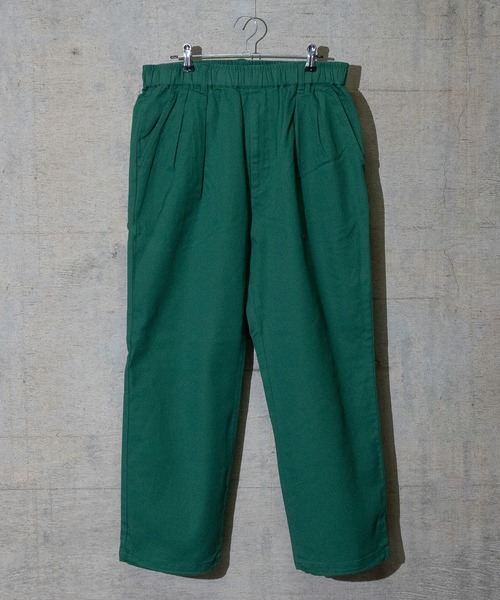 JOHN'S CLOSET(ジョンズクローゼット)の「【3】ストレッチツイル スケーター ワイドパンツ(チノパンツ・メンズ・ブラック/レッド/オレンジ/ブルー/グリーン/インディゴブルー/パープル/ブラウン・LARGE/MEDIUM/X-LARGE)」の4枚目の写真