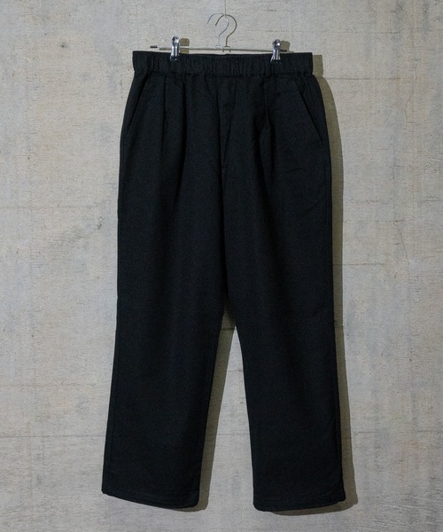 JOHN'S CLOSET(ジョンズクローゼット)の「【3】ストレッチツイル スケーター ワイドパンツ(チノパンツ・メンズ・ブラック/レッド/オレンジ/ブルー/グリーン/インディゴブルー/パープル/ブラウン・LARGE/MEDIUM/X-LARGE)」の2枚目の写真