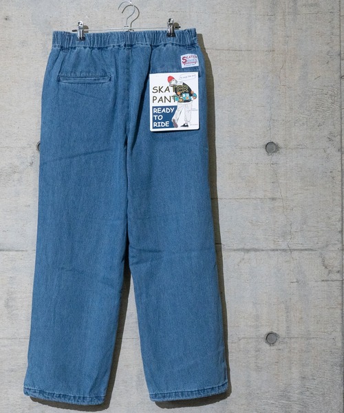 JOHN'S CLOSET(ジョンズクローゼット)の「【3】ストレッチツイル スケーター ワイドパンツ(チノパンツ・メンズ・ブラック/レッド/オレンジ/ブルー/グリーン/インディゴブルー/パープル/ブラウン・LARGE/MEDIUM/X-LARGE)」の9枚目の写真