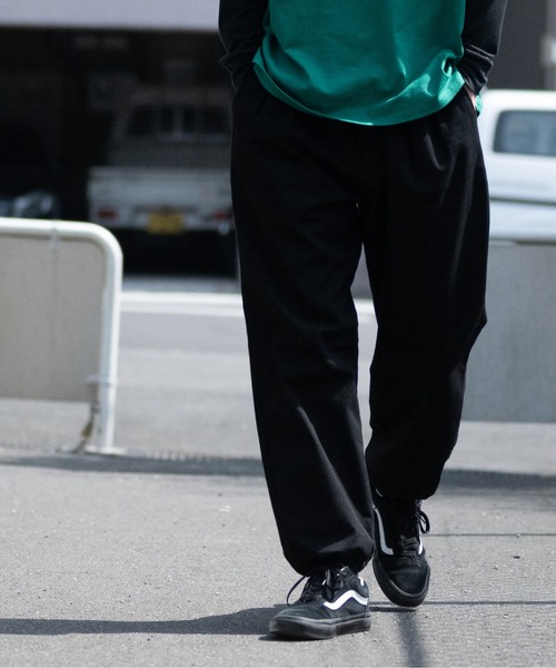 JOHN'S CLOSET(ジョンズクローゼット)の「【3】ストレッチツイル スケーター ワイドパンツ(チノパンツ・メンズ・ブラック/レッド/オレンジ/ブルー/グリーン/インディゴブルー/パープル/ブラウン・LARGE/MEDIUM/X-LARGE)」の10枚目の写真