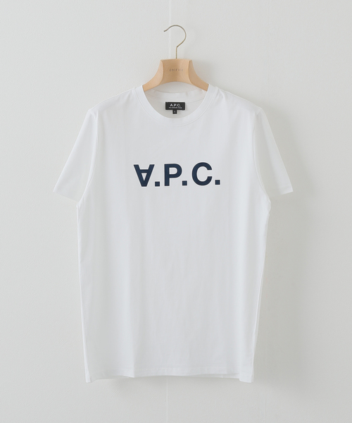 A.P.C.（アーペーセー）の「【A.P.C. / アー ペー セー】T-SHIRT VPC（Tシャツ/カットソー・メンズ・ホワイト/ライトグレー/ブラック/ネイビー・LARGE/X-LARGE）」の2枚目の写真