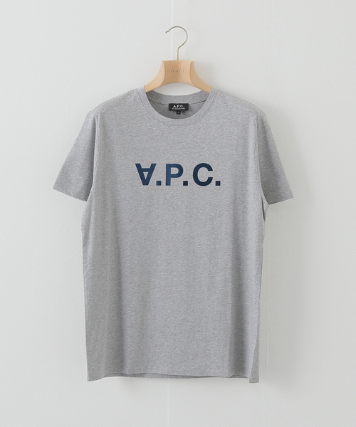 A.P.C. ロゴ Tシャツ グレー Sサイズ A.P.C. アーペーセー メンズ Tシャツ 新品タグ付き Sサイズ