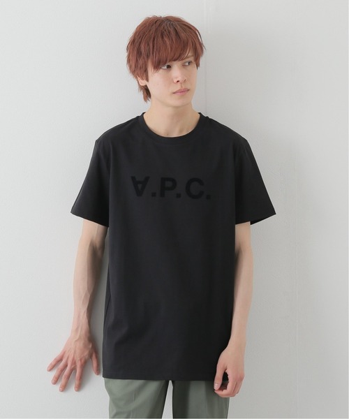 新品 APC (アーペーセー) メンズTシャツ サイズL ブラック 楽天市場】A.P.C. アーペーセー VPC T-Shirt Tシャツ クルー