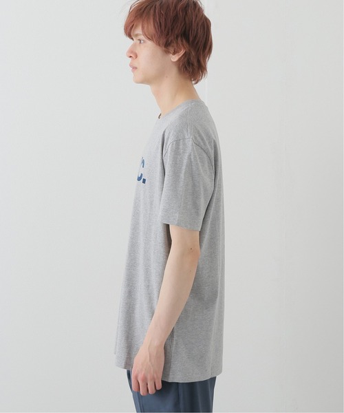 A.P.C Tシャツ（Mサイズ）ブラック➕グレー アーペーセー A.P.C. Tシャツ カットソー X JW ANDERSON グレー