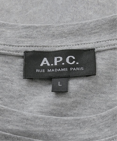 A.P.C.（アーペーセー）の「【A.P.C. / アー ペー セー】T-SHIRT VPC（Tシャツ/カットソー・メンズ・ホワイト/ライトグレー/ブラック/ネイビー・LARGE/X-LARGE）」の10枚目の写真