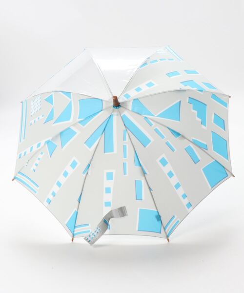392 plusm（サンキューニプリュスエム）の「Umbrella Kids 50 - feeling - 790212（長傘・キッズ・ブラウン/イエロー/ブルー・50cm）」の4枚目の写真