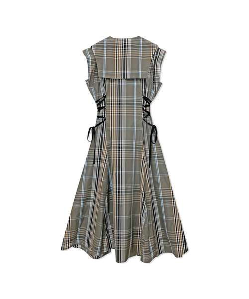 ANDGEEBEE（アンジービー）の「ビッグカラーチェックワンピ