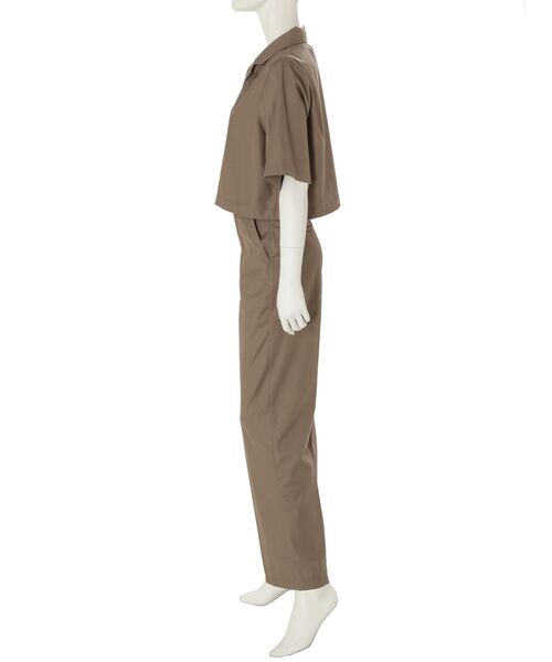 エモダ　シャツ3着　組み合わせ易いパンツ EMODA（エモダ）の「ショートシャツ×ワイドパンツ セットアップ