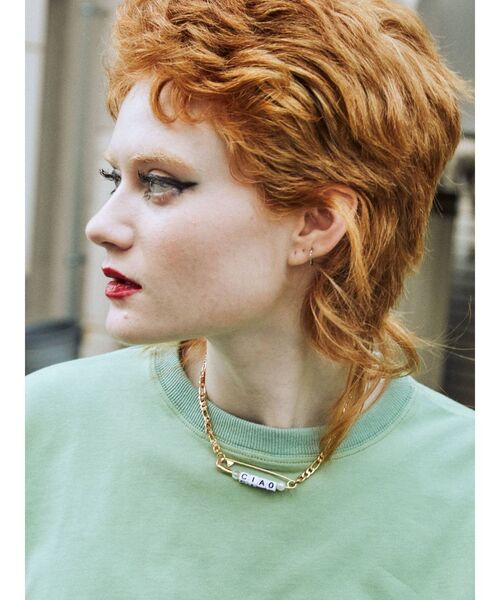 jouetie（ジュエティ）の「セーフティピンロゴネックレス（ネックレス・レディース・シルバー/ゴールド・FREE）」の10枚目の写真