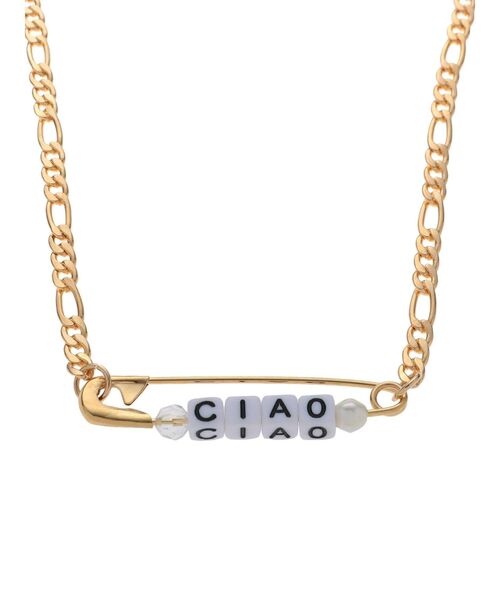 jouetie（ジュエティ）の「セーフティピンロゴネックレス（ネックレス・レディース・シルバー/ゴールド・FREE）」の11枚目の写真