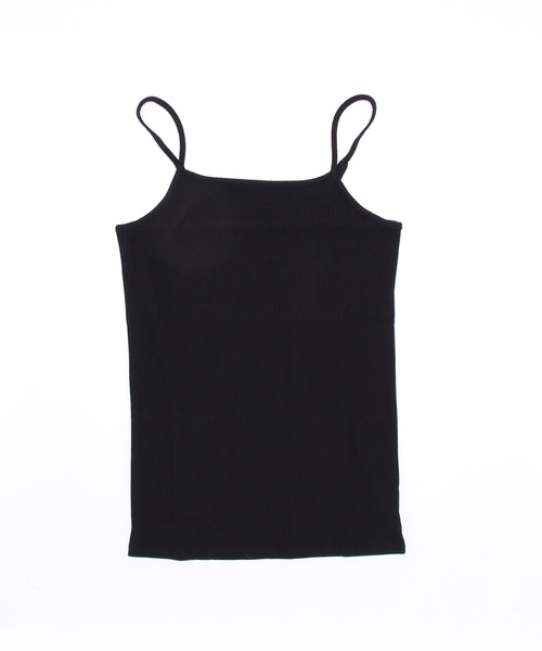 ＡＮＤＪ（アンドジェイ）の「2WAY楊柳シフォントップス＆リブキャミソール2枚セット（Tシャツ/カットソー・レディース・グリーン系その他/ブラック/ベージュ系その他/パープル・M）」の12枚目の写真