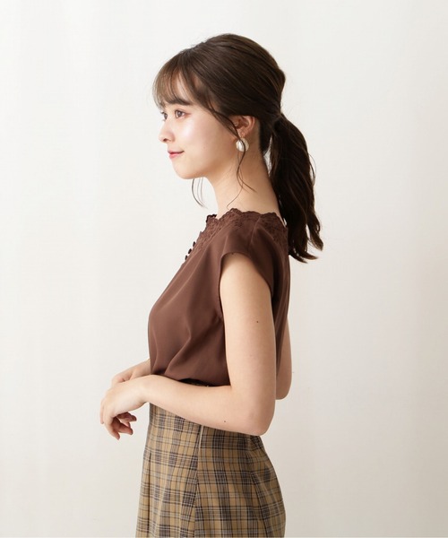 PROPORTION BODY DRESSING（プロポーションボディドレッシング）の「スカラネックブラウス / 1212210704（シャツ/ブラウス・レディース・ブラック/ブラウン/ホワイト系その他・FREE）」の8枚目の写真