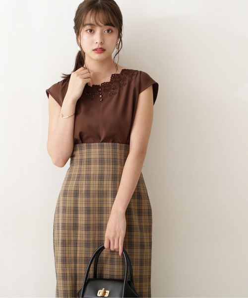 PROPORTION BODY DRESSING（プロポーションボディドレッシング）の「スカラネックブラウス / 1212210704（シャツ/ブラウス・レディース・ブラック/ブラウン/ホワイト系その他・FREE）」の10枚目の写真