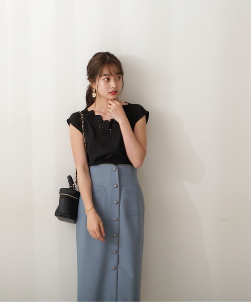 PROPORTION BODY DRESSING（プロポーションボディドレッシング）の「スカラネックブラウス / 1212210704（シャツ/ブラウス・レディース・ブラック/ブラウン/ホワイト系その他・FREE）」の7枚目の写真