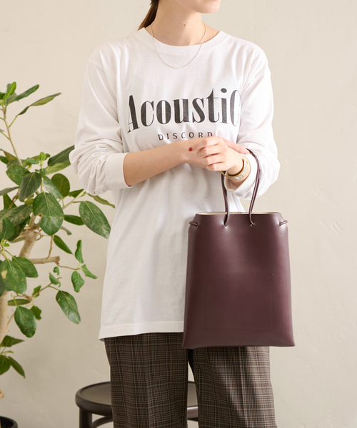 JOURNAL STANDARD(ジャーナルスタンダード)の「ロゴロングTシャツ(Tシャツ/カットソー・レディース・ホワイト/ブラック系その他/ホワイト系その他2/ブラック系その他2・FREE)」の11枚目の写真
