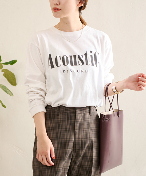 JOURNAL STANDARD(ジャーナルスタンダード)の「ロゴロングTシャツ(Tシャツ/カットソー・レディース・ホワイト/ブラック系その他/ホワイト系その他2/ブラック系その他2・FREE)」の21枚目の写真