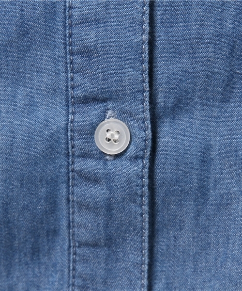 one after another NICE CLAUP（ワンアフターアナザーナイスクラップ）の「【 non-no7月号掲載 ナイスクラップ】襟ビジューシャツ（シャツ/ブラウス・レディース・オフホワイト/カーキ/ワンウォッシュ・FREE）」の12枚目の写真