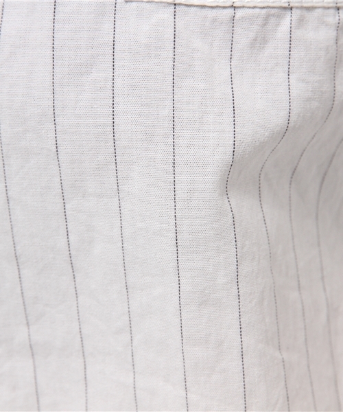 one after another NICE CLAUP（ワンアフターアナザーナイスクラップ）の「【 non-no7月号掲載 ナイスクラップ】襟ビジューシャツ（シャツ/ブラウス・レディース・オフホワイト/カーキ/ワンウォッシュ・FREE）」の13枚目の写真