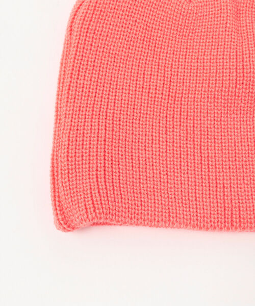 Ray BEAMS（レイビームス）の「Ray BEAMS / ソリッド ビーニー（ニットキャップ/ビーニー・レディース・ブラック/ナチュラル/レッド系その他・ONE SIZE）」の5枚目の写真