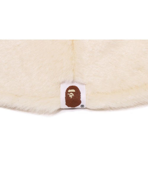 【期間限定セール】 APE ONE POINT FUR BUCKET HAT A BATHING APE（アベイシングエイプ）の「ONE POINT FUR BUCKET