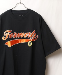 【Bling leads】ワッペンオーバーサイズTシャツ