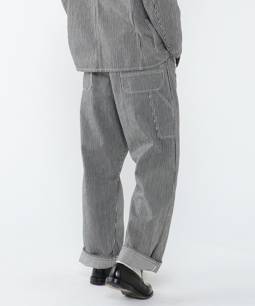 BEAMS PLUS（ビームスプラス）の「BEAMS PLUS / ヒッコリー ペインター パンツ（その他パンツ・メンズ・インディゴブルー/ブラック・L/M/XL/S）」の11枚目の写真