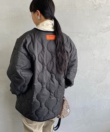 【men's FUDGE 3月号掲載】[UNIVERSAL OVERALL/ユニバーサルオーバーオール] 別注 キルティングライナージャケット