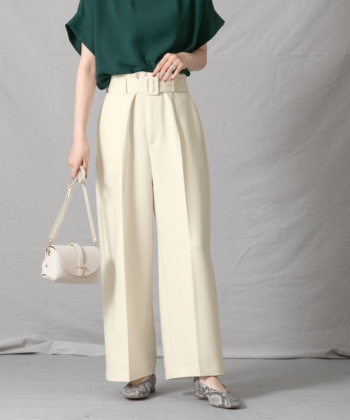 ＴＲタックレスセミワイドパンツ