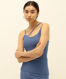 HEREIAM | 【HEREIAM】斜めストラップキャミ(カップ付き)(キャミソール)
