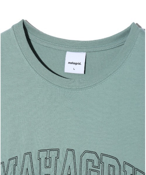 【mahagrid】22FW★ STITCH COLLEGE LOGO LS TEE mahagrid/マハグリッド』STITCH COLLEGE LOGO LS TEE/ステッチ