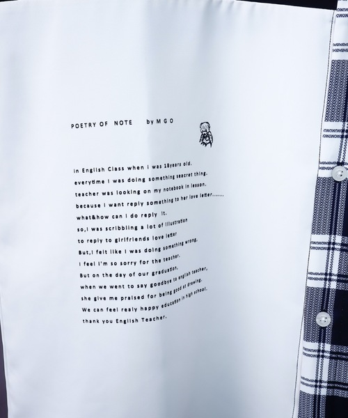 AFYF（エーエフワイエフ）の「AFYFQUAD BIG SHIRT/ビッグシルエット クワッド ビッグシャツ（シャツ/ブラウス・メンズ・ホワイト/ブラック/レッド・FREE）」の13枚目の写真