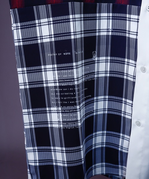 AFYF（エーエフワイエフ）の「AFYFQUAD BIG SHIRT/ビッグシルエット クワッド ビッグシャツ（シャツ/ブラウス・メンズ・ホワイト/ブラック/レッド・FREE）」の19枚目の写真