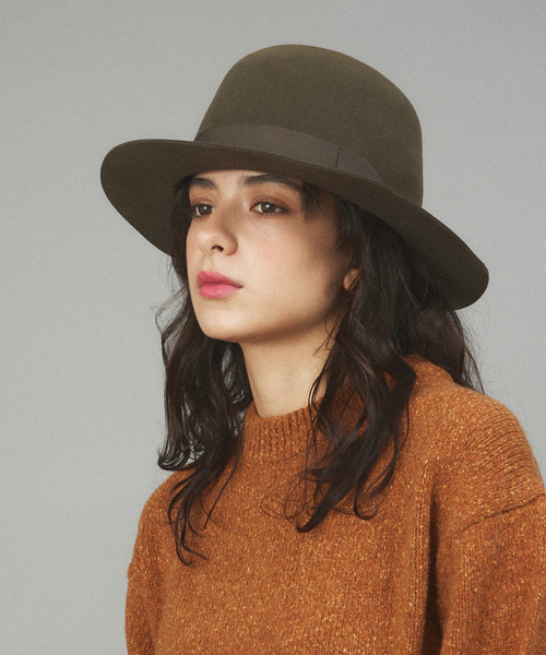 【RUBEN/ルーベン】OPEN CROWN FELT HAT/フェルトハット（ハット）｜Ruben（ルーベン） 6,679円