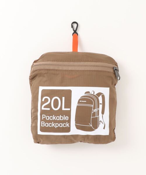 Columbia(コロンビア)の「【Columbia】フォレストパッカブル バックパック20L(バックパック/リュック・レディース・ブラック/オリーブ/キャメル・FREE)」の12枚目の写真