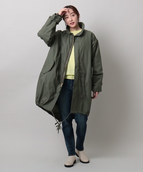 UNTITLED（アンタイトル）の「◆【ROTHCO】CUSTOM M-51 JACKETコート（ミリタリージャケット・レディース・カーキ・02）」の17枚目の写真