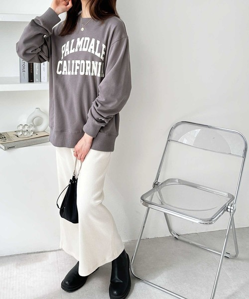 セール】【新色追加】Champion ロゴトレーナー（スウェット