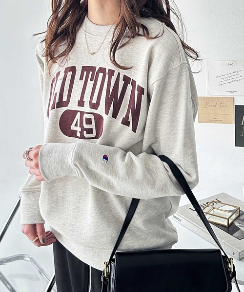 【セール】【新色追加】Champion ロゴトレーナー（スウェット）｜Champion（チャンピオン）