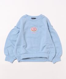 スイーツ刺繍裏毛裏起毛トレーナー