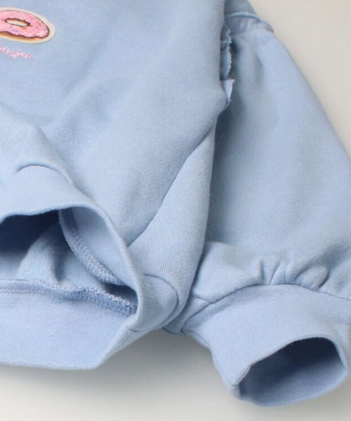 Moujonjon（ムージョンジョン）の「スイーツ刺繍裏毛裏起毛トレーナー（スウェット・キッズ・サックスブルー/ピンク/その他1/その他3・120/80/90/100/110/130/140）」の7枚目の写真