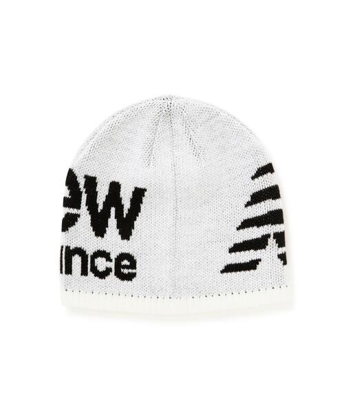 New Balance Golf(ニューバランスゴルフ)の「【new balance golf】ビッグロゴ ビーニー (UNISEX SPORT)(ニットキャップ/ビーニー・レディース・ホワイト/グレー系その他3/ブラック・FREE)」の12枚目の写真