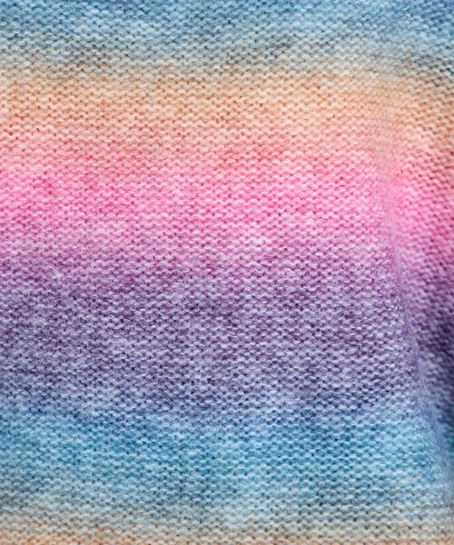 fredy emue（フレディエミュ）の「グラデーションニットプルオーバー（ニット/セーター・レディース・イエロー/ブルー/マルチ・38）」の21枚目の写真