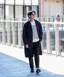 ウールライクメルトン チェスターコート