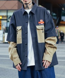 NineMicrophones | ENVELOPE MILITARY SHIRT(シャツ/ブラウス)