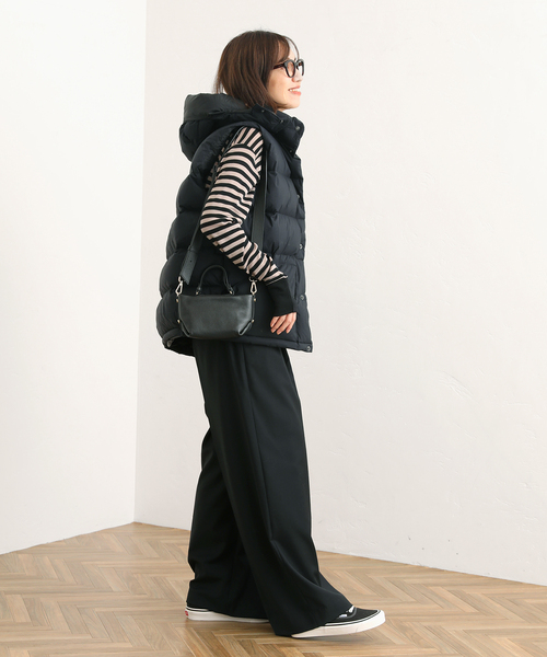 FRAMeWORK（フレームワーク）の「【GICIPI/ジチピ】LANA SETA 1*1 別注ボーダープルオーバー（ブラック）（Tシャツ/カットソー・レディース・ブラック・FREE）」の5枚目の写真